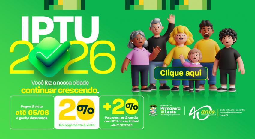 IPTU - Lei Municipal